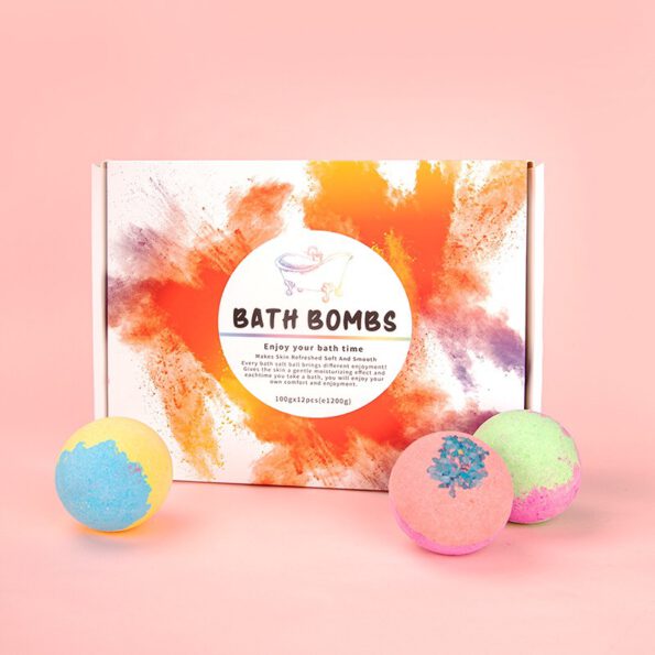 Organic bath bomb
