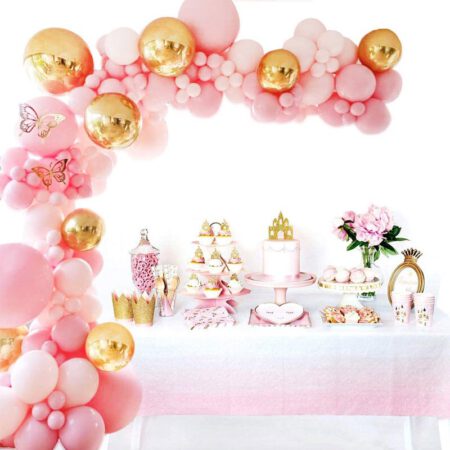 pink party decorations
